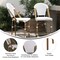 Flash Furniture Lourdes Stackable IndoorOutdoor French Bistro 26 High Counter Height Stool, WhiteGray and Bamboo SDA-AD642001-F-CS-WHGY-NAT-GG - alternate 8